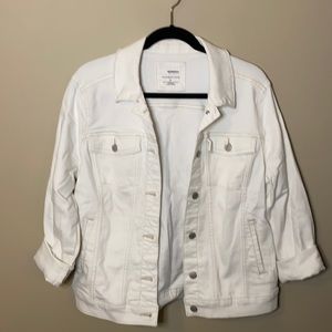 White denim jacket, size L